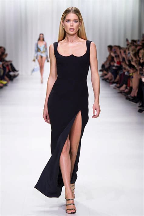 versace black mini dresses|Versace evening dress.